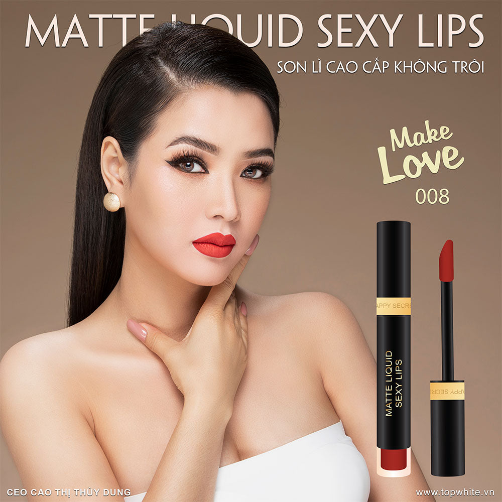 TOP WHITE MATTE LIQUID SEXY LIP