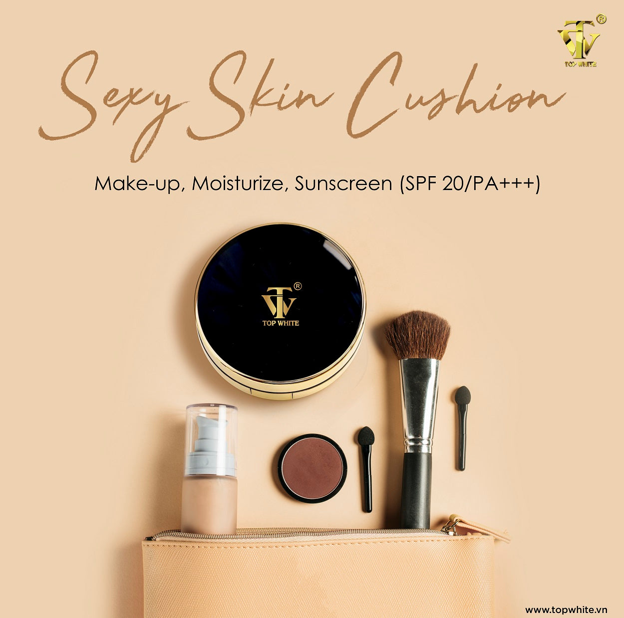TOP WHITE SEXY SKIN CUSHION SPF20/PA+++