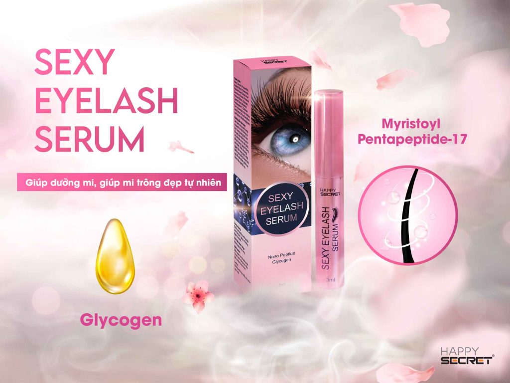 Top White Sexy Eyelash Serum for long beautiful natural lashes