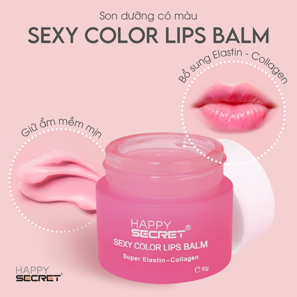 TOP WHITE SEXY COLOR LIPS BALM