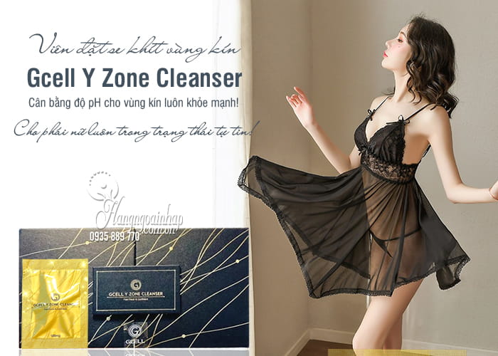 GCELL Y ZONE CLEANSER (BQCELL REVIRGIN GUNG) VAGINAL TIGHT 15 TABLETS