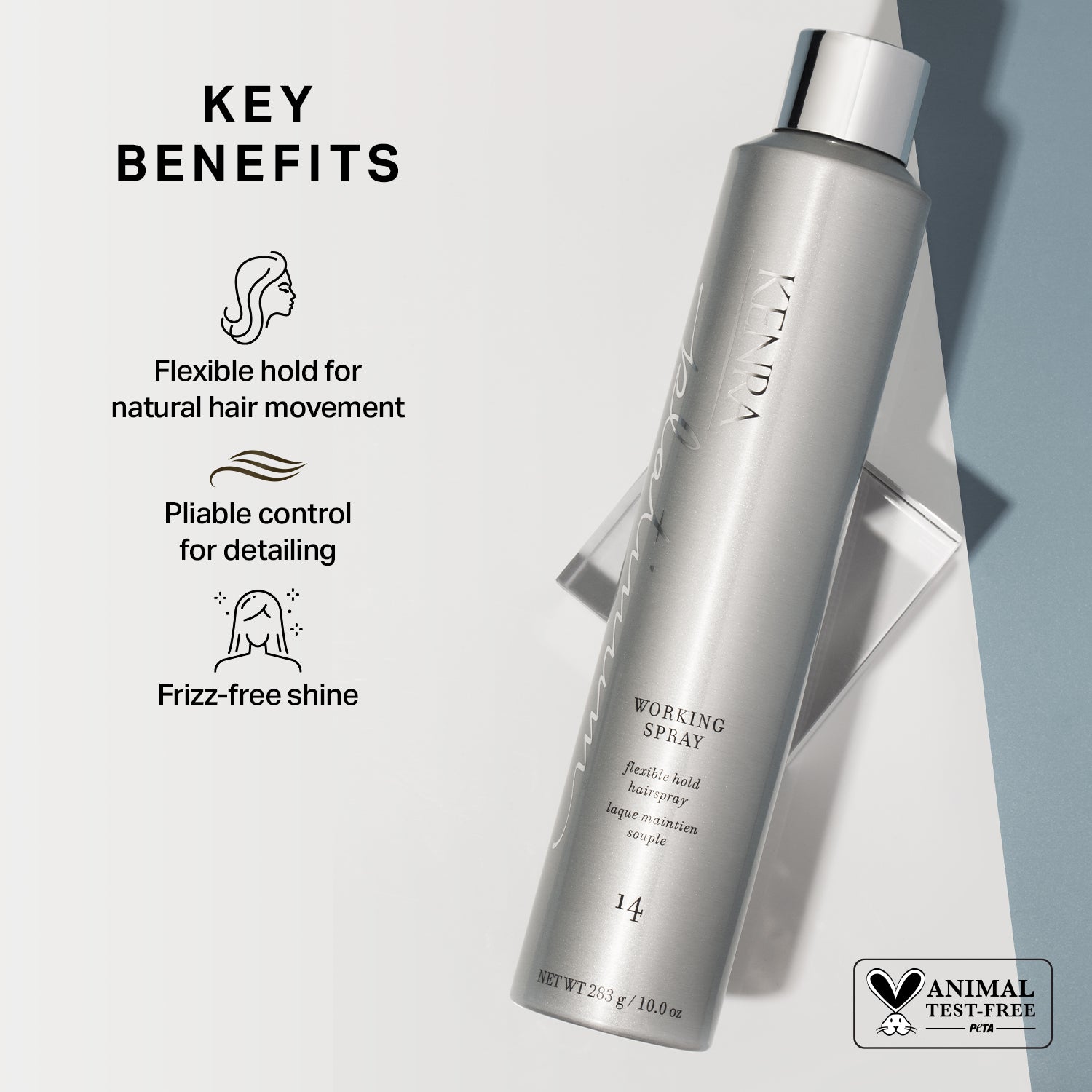 KENRA PLATINUM WORKING SPRAY 14 - 10 OZ (Buy 3Get 1 Free Mix & Match)
