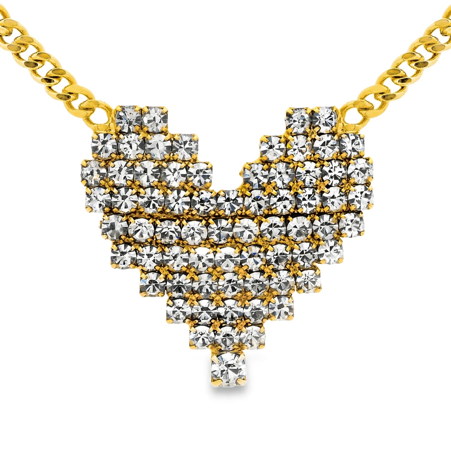 TOVA Candy Heart Necklace