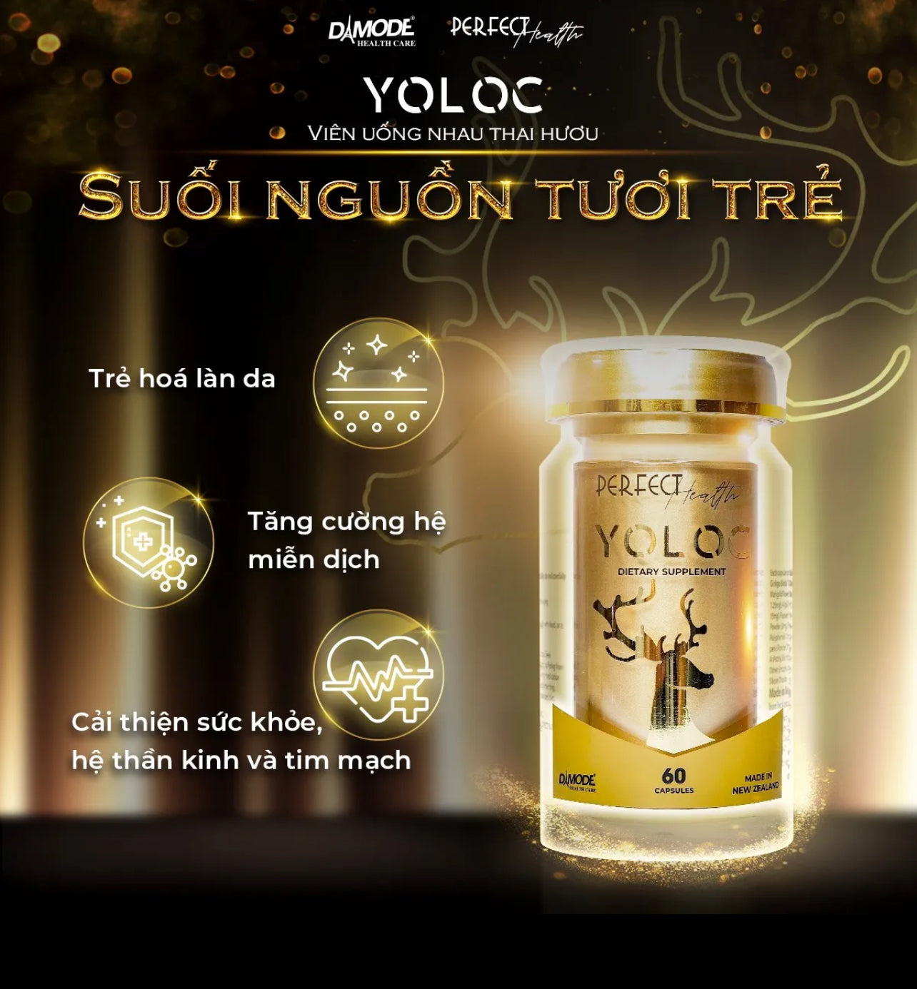 DAMODE YOLOC - 60 Capsules