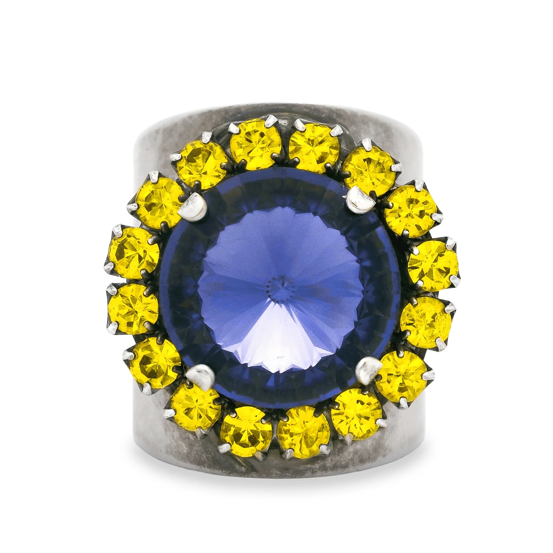 TOVA Jacci Ring in Antique Silver