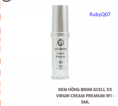 XX Virgin Cream Premium W1 Gcell - 5ml