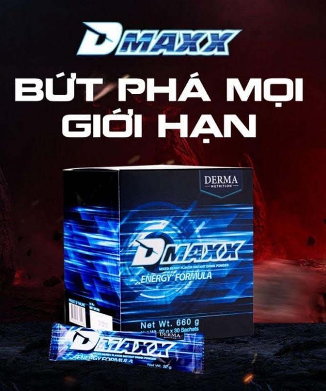 Damode DMAXX Energy Formula Box of 30 packs, 22gr/pack
