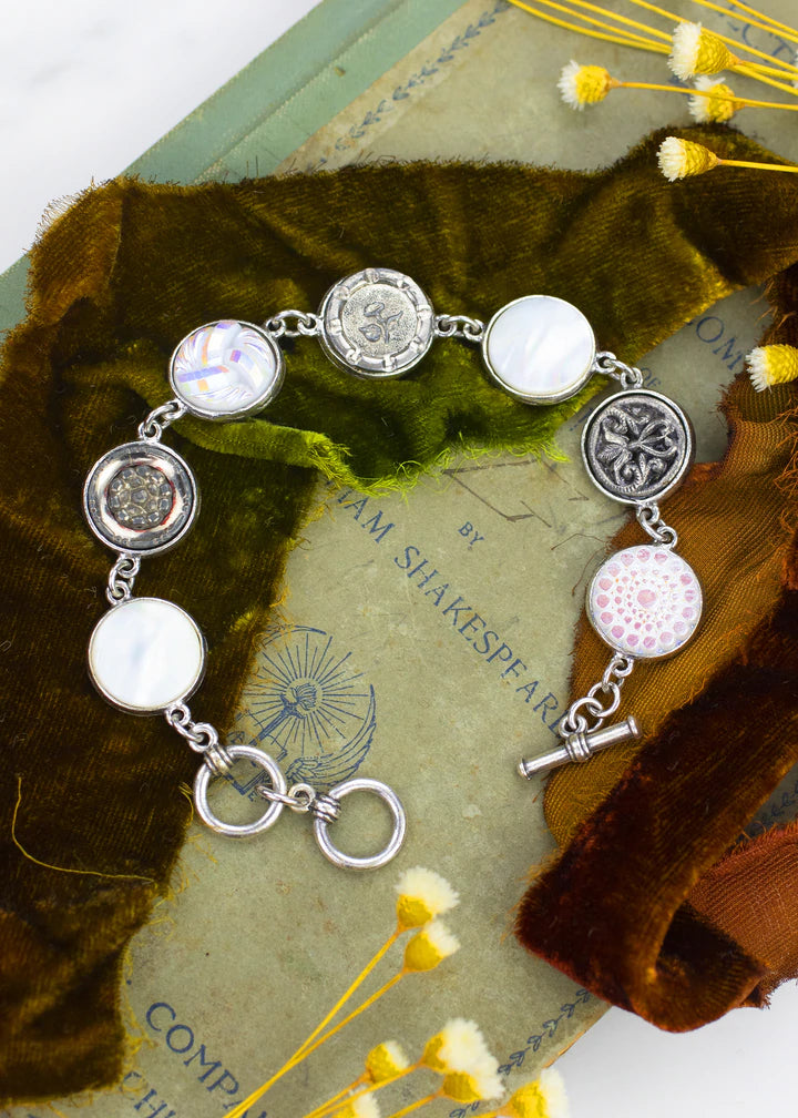 Grandmother's Buttons Voyageur Bracelet [PRE-ORDER] (Buy 2 Get 1 Free Mix & Match)