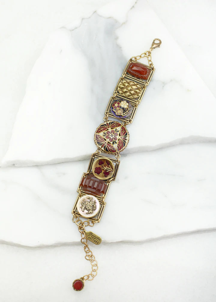 Grandmother's Buttons Devine Quest Bracelet - Enamored by Enamels [PRE-ORDER] (Buy 2 Get 1 Free Mix & Match)