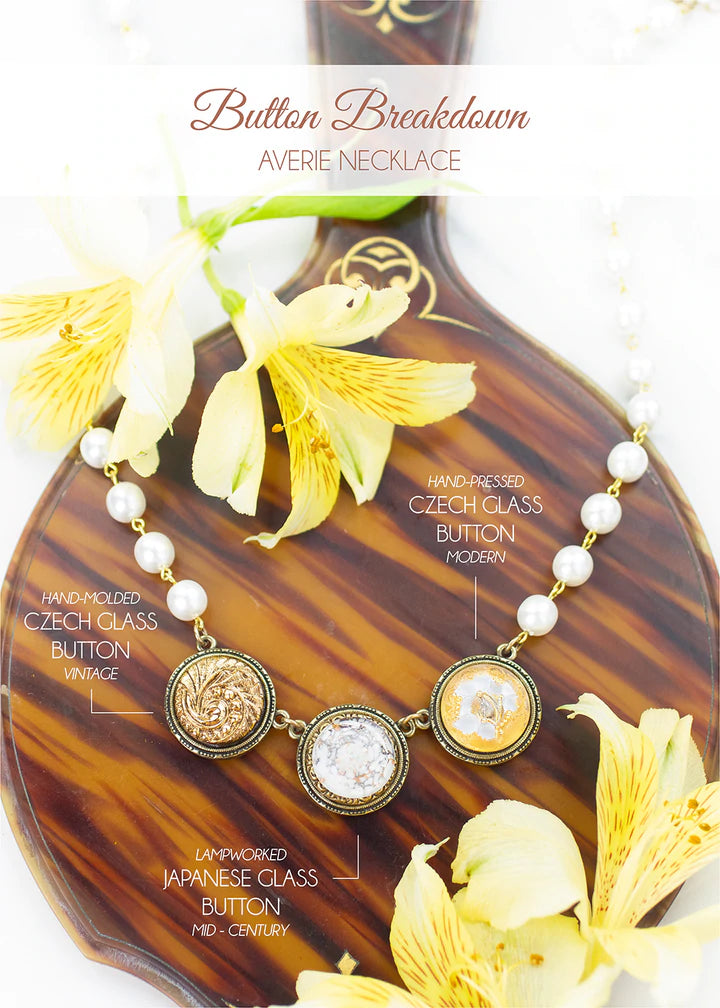 Grandmother's Buttons Averie Necklace [PRE-ORDER] (Buy 2 Get 1 Free Mix & Match)