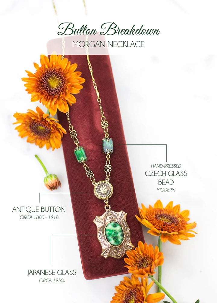 Grandmother's Buttons Morgan Necklace [PRE-ORDER] (Buy 2 Get 1 Free Mix & Match)