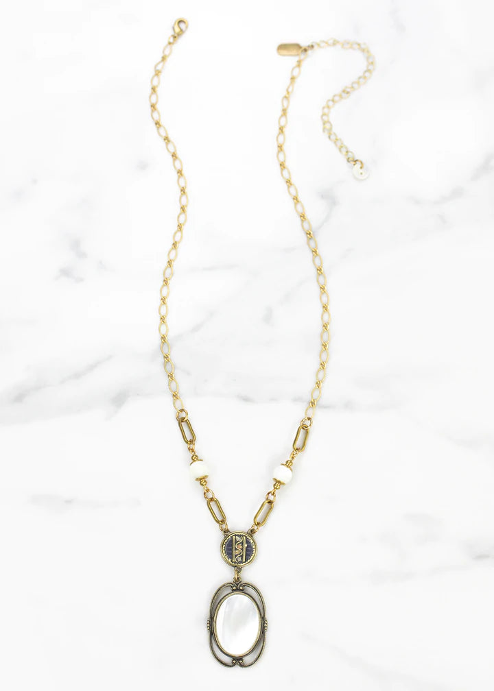 Grandmother's Buttons Sheehan Necklace [PRE-ORDER] (Buy 2 Get 1 Free Mix & Match)