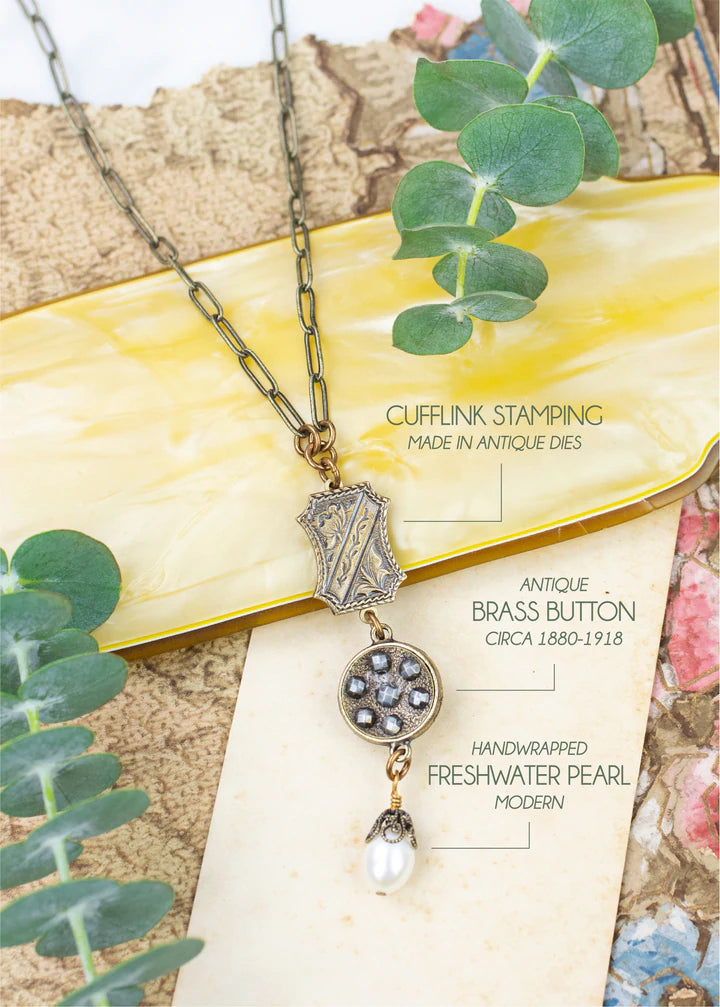 Grandmother's Buttons Emerson Necklace [PRE-ORDER] (Buy 2 Get 1 Free Mix & Match)