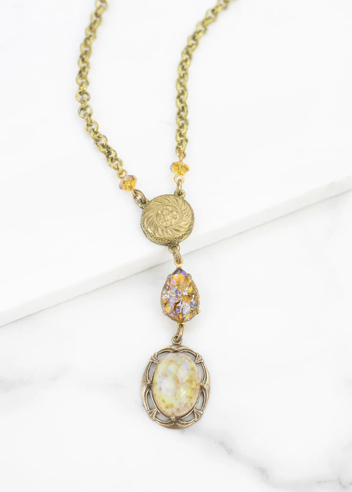 Grandmother's Buttons Linna Necklace [PRE-ORDER] (Buy 2 Get 1 Free Mix & Match)