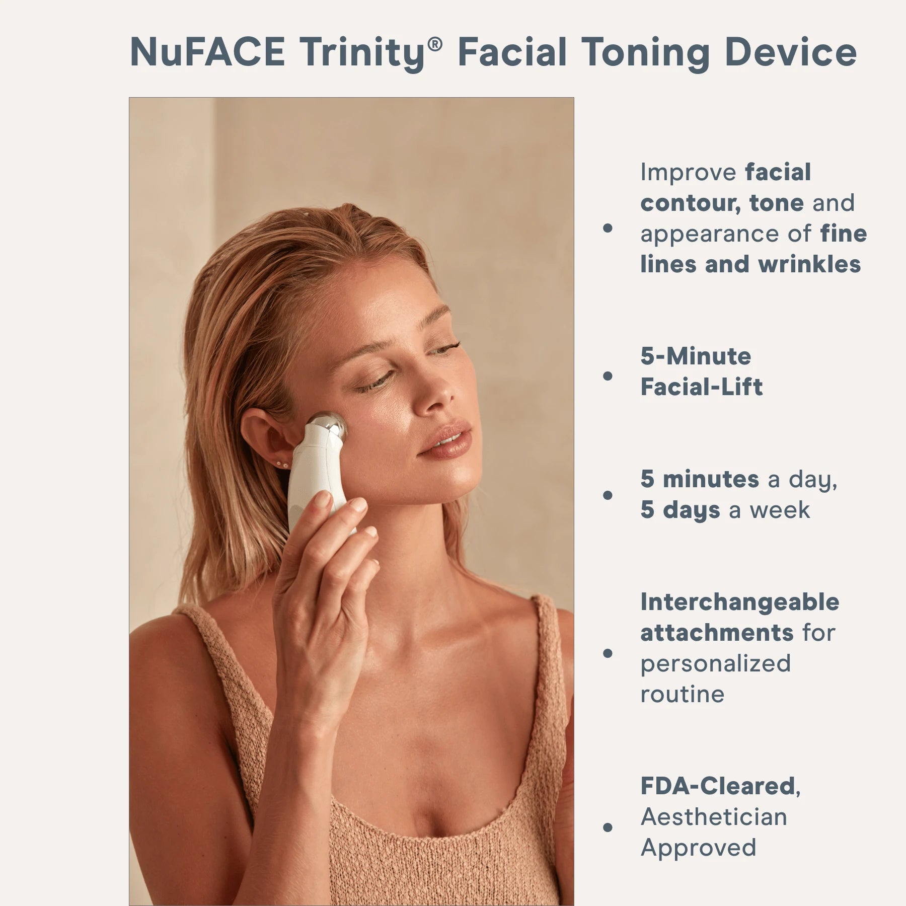 Nuface Trinity Professional Facial Toning Device (CALL FOR AVAILABILITY)