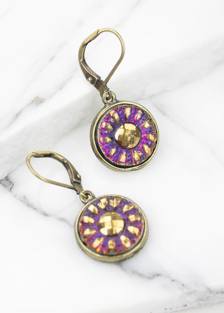 Grandmother's Buttons Petite Bohemia Flower Earrings [PRE-ORDER] (Buy 2 Get 1 Free Mix & Match)