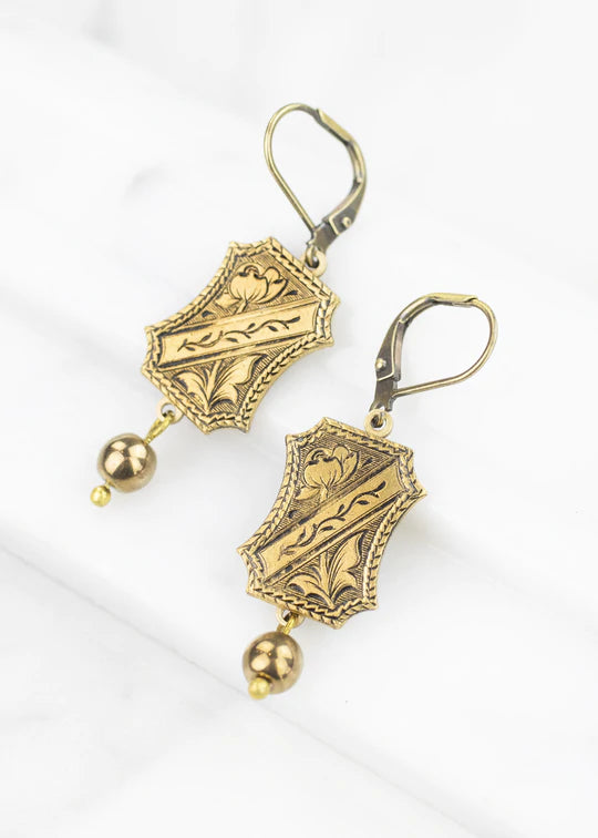 Grandmother's Buttons Emerson Earrings [PRE-ORDER] (Buy 2 Get 1 Free Mix & Match)