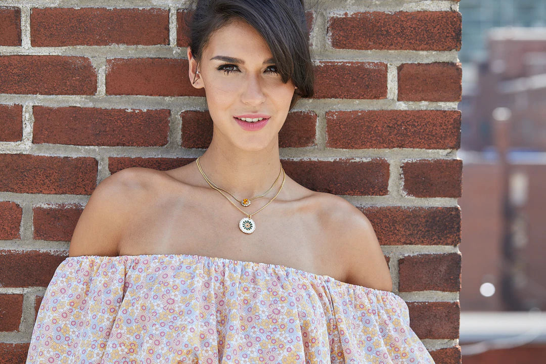 [PRE-ORDER] Tova Caroline Fall Colors Necklace (Buy 2 Get 1 Free Mix & Match)