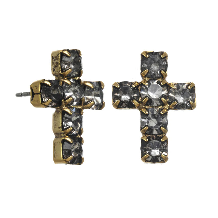 [PRE-ORDER] Tova Cross Post Ear Metallic (Buy 2 Get 1 Free Mix & Match)