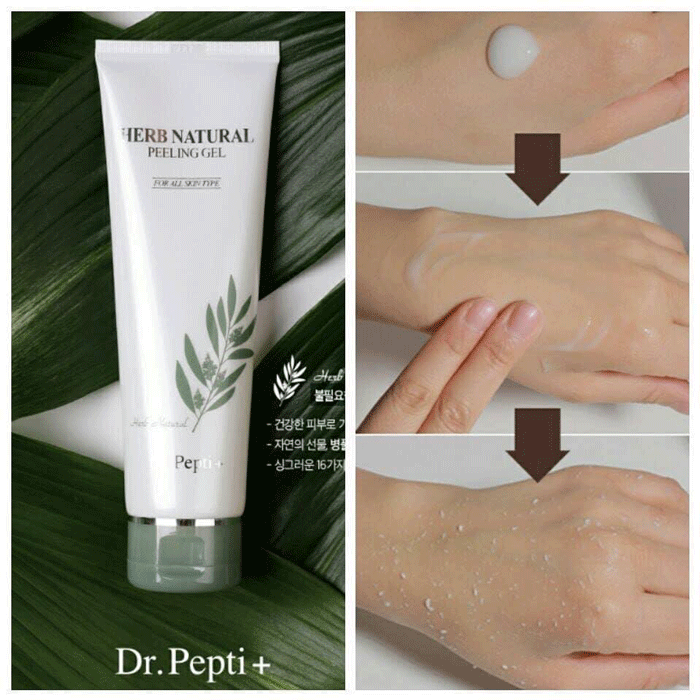 Dr Pepti Herb Natural Peeling Gel 130 ml