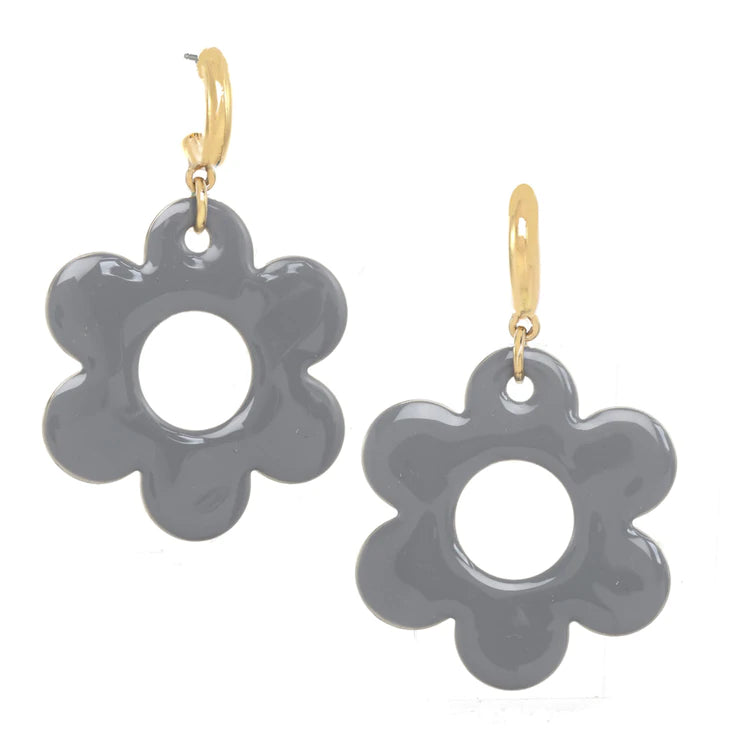 [PRE-ORDER] Tova Dixie Grey Earrings (Buy 2 Get 1 Free Mix & Match)