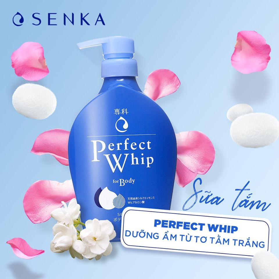 Senka Perfect Whip for Body Fresh Aroma Cleanse - 500 ml