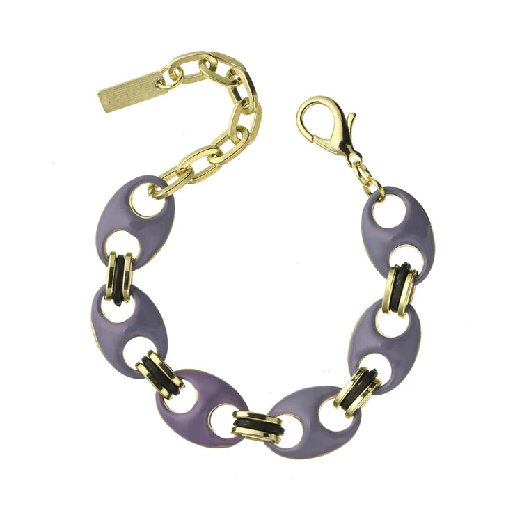 [PRE-ORDER] Tova Amherst Reversible Lilac / Yellow Bracelet (Buy 2 Get 1 Free Mix & Match)