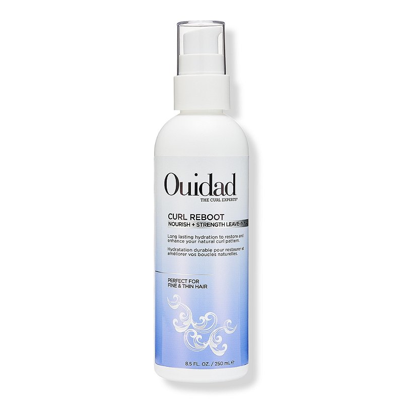 Ouidad Curl Reboot Nourish + Strength Leave-In Mask (Fine and Thin Curls) - 8.5 oz (Buy 3 Get 1 Free Mix & Match)