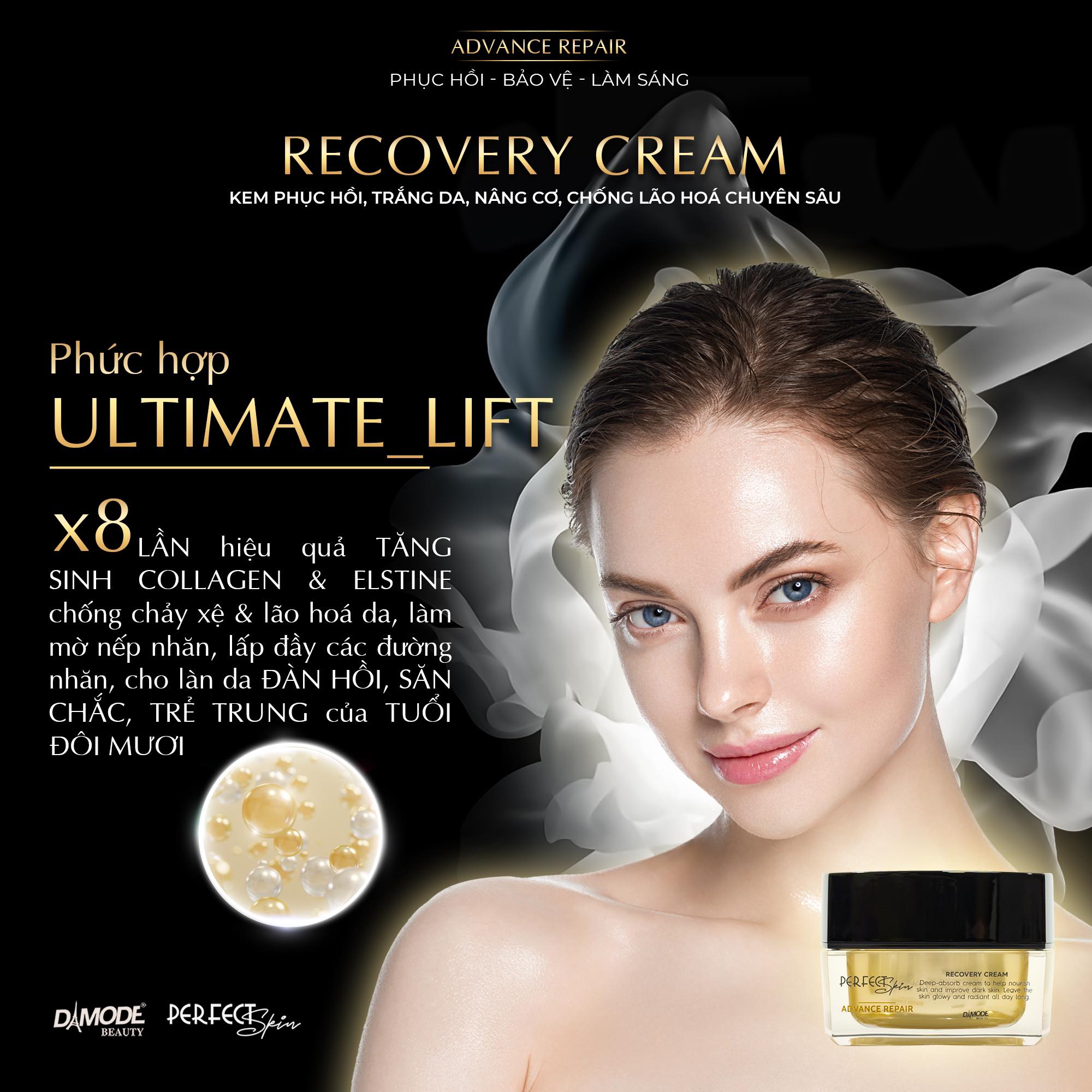 DAMODE Perfect Skin Advance Repair Recovery Cream - 30g