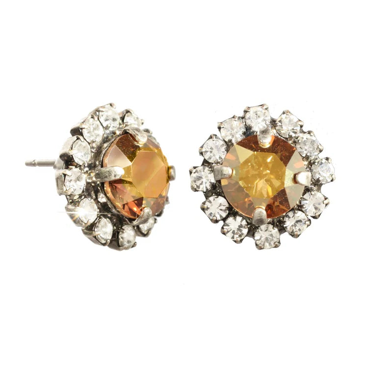 [PRE-ORDER] Tova Caroline Stud in Antique Silver and Metallic Gold (Buy 2 Get 1 Free Mix & Match)