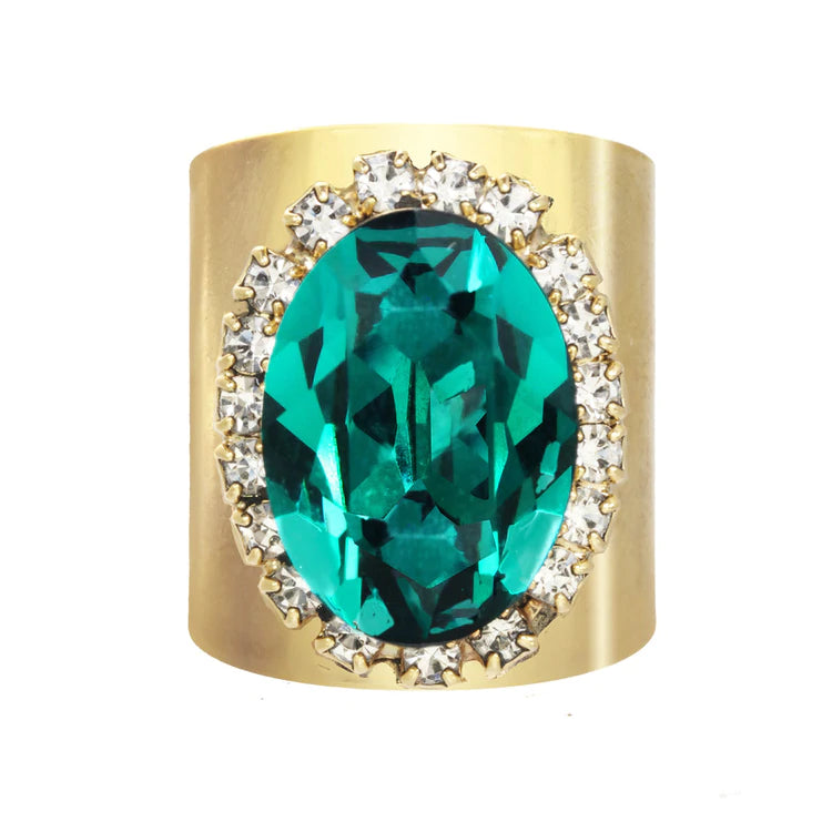 [PRE-ORDER] Tova Sydney Ring in Emerald (Buy 2 Get 1 Free Mix & Match)