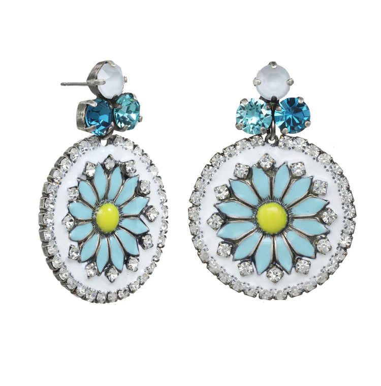[PRE-ORDER] Tova Willow Statement earrings in Light Blue (Buy 2 Get 1 Free Mix & Match)