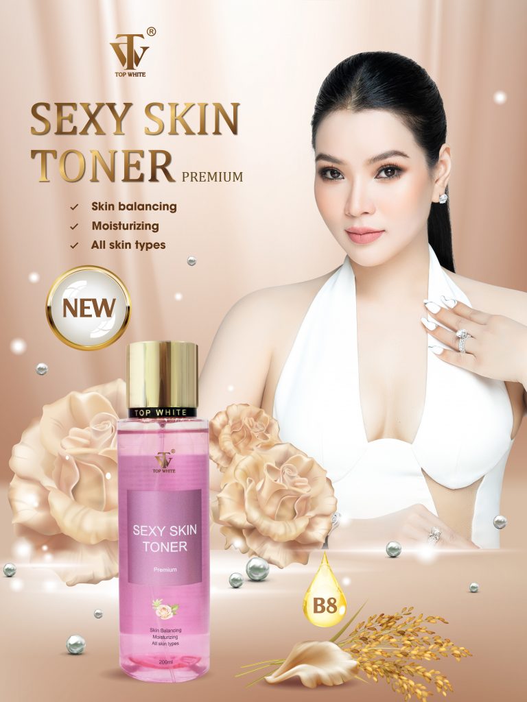 Top White Sexy Skin Toner - 200ml