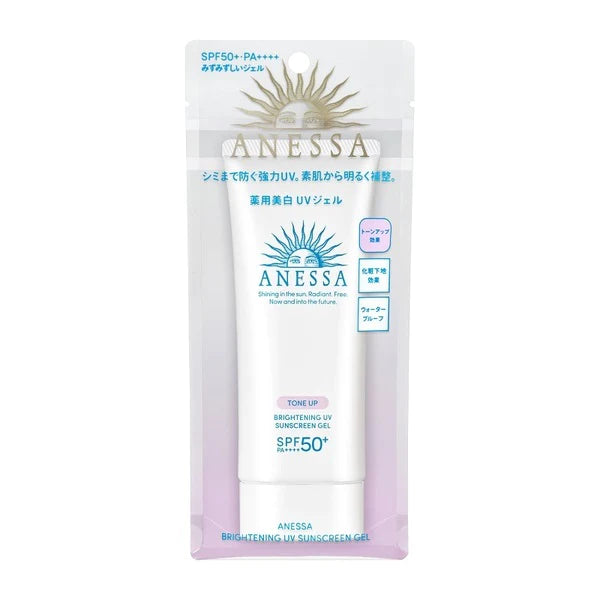 Shiseido Anessa Tone Up Skin Brightening UV Sunscreen Gel N SPF50+ PA++++ 90g