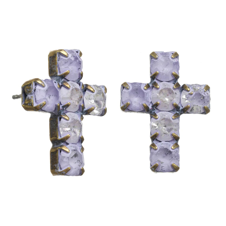 [PRE-ORDER] Tova Cross Post Ear Patina (Buy 2 Get 1 Free Mix & Match)