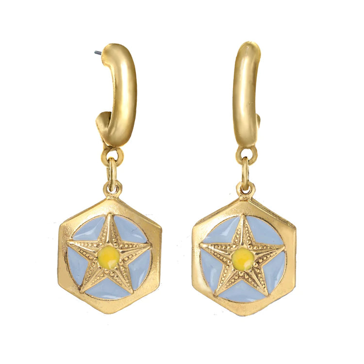 [PRE-ORDER] Tova Star Drop hoops (Buy 2 Get 1 Free Mix & Match)