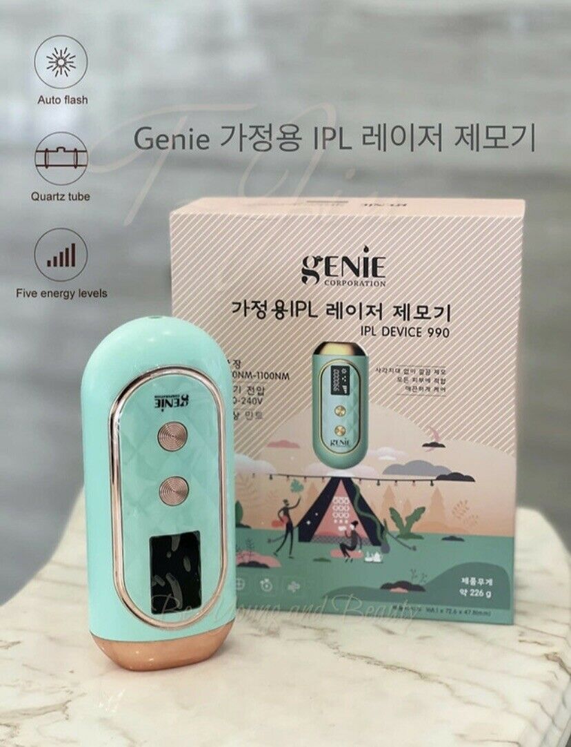 GENIE Advanced Hair Removal Device at Home-IPL (Intense Pulsed Light) Technology