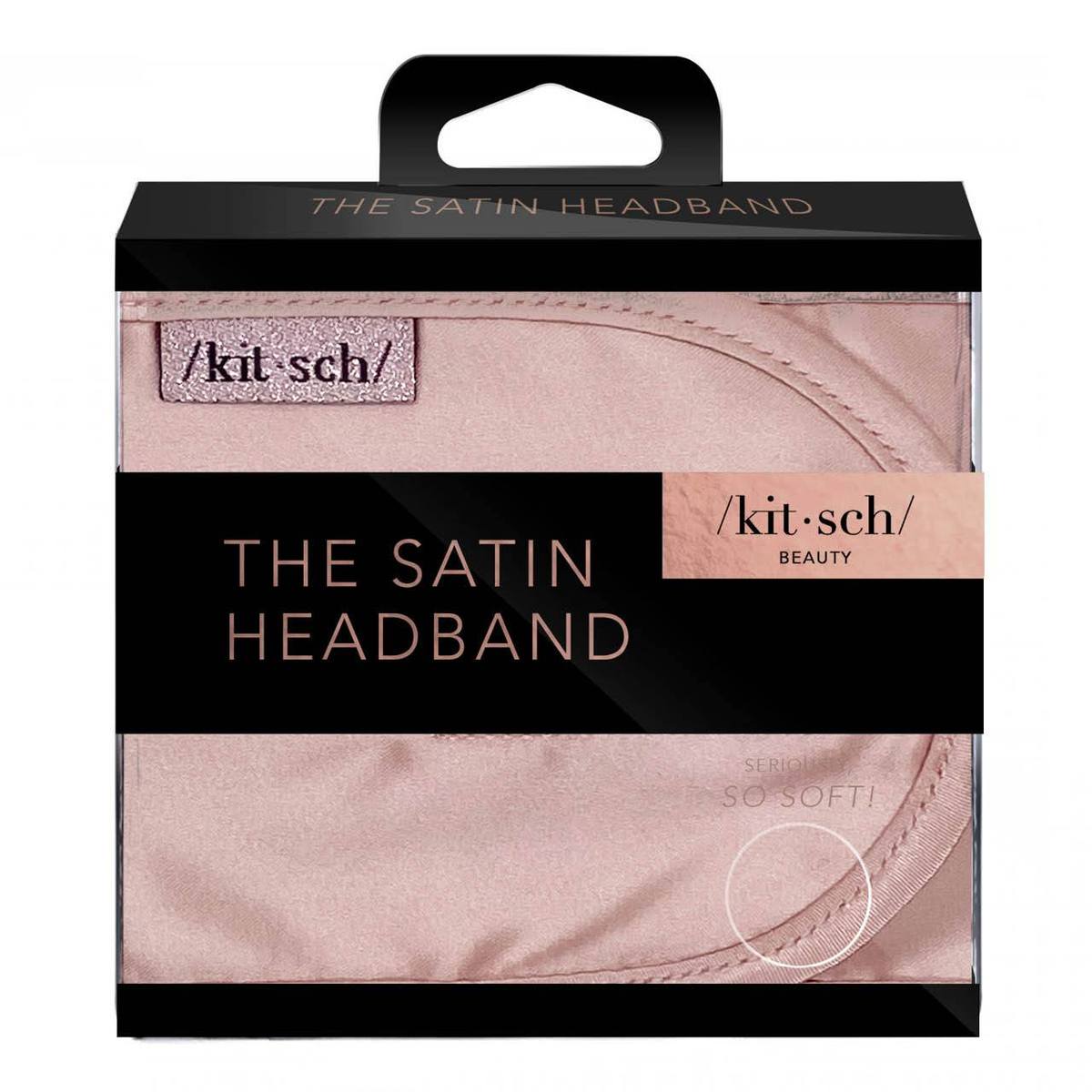 KITSCH Satin Sleep Headband - Blush