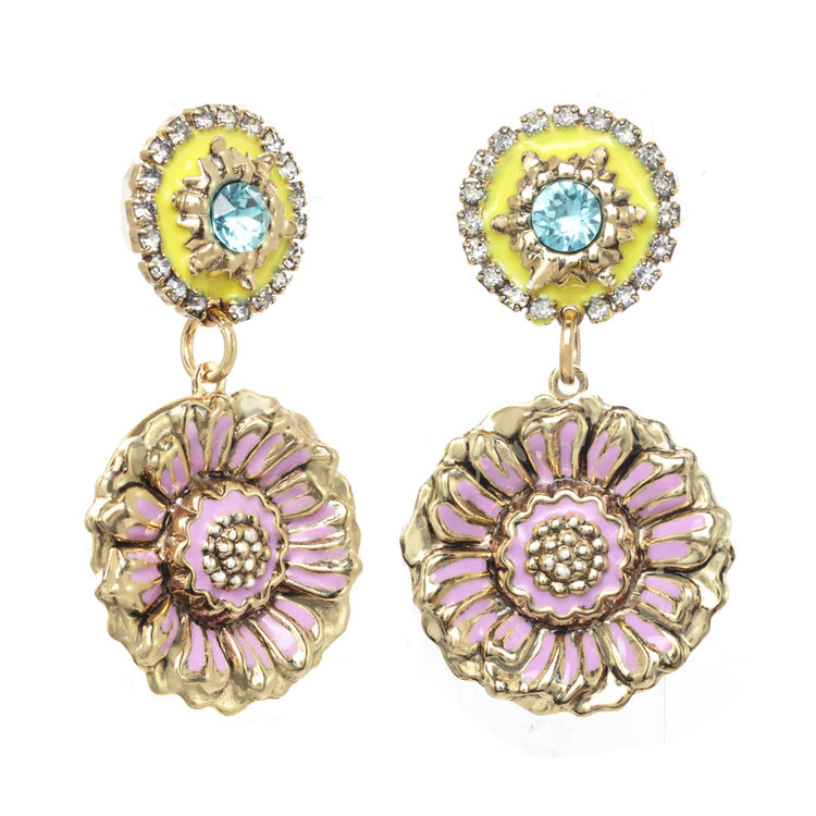 [PRE-ORDER] Tova Marni Earrings in Pink and Yellow (Buy 2 Get 1 Free Mix & Match)