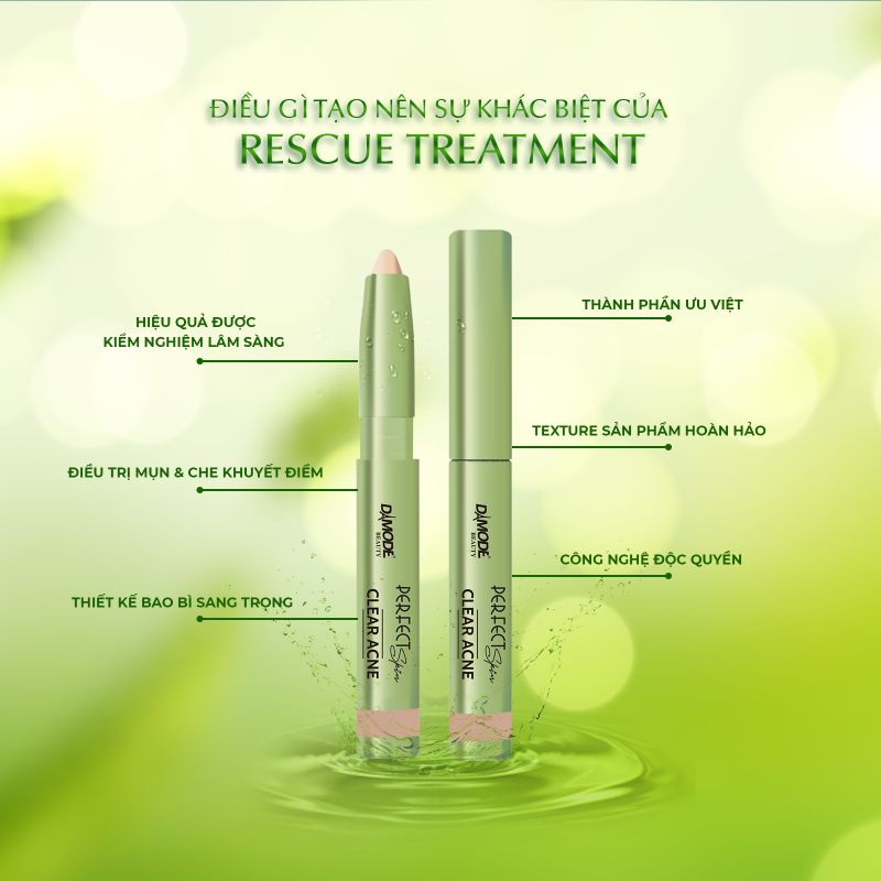 DAMODE BEAUTY Clear Acne Rescue Treatment 1.5 g