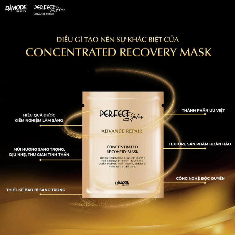DAMODE BEAUTY Concentrated Recovery Mask 3 Sheets
