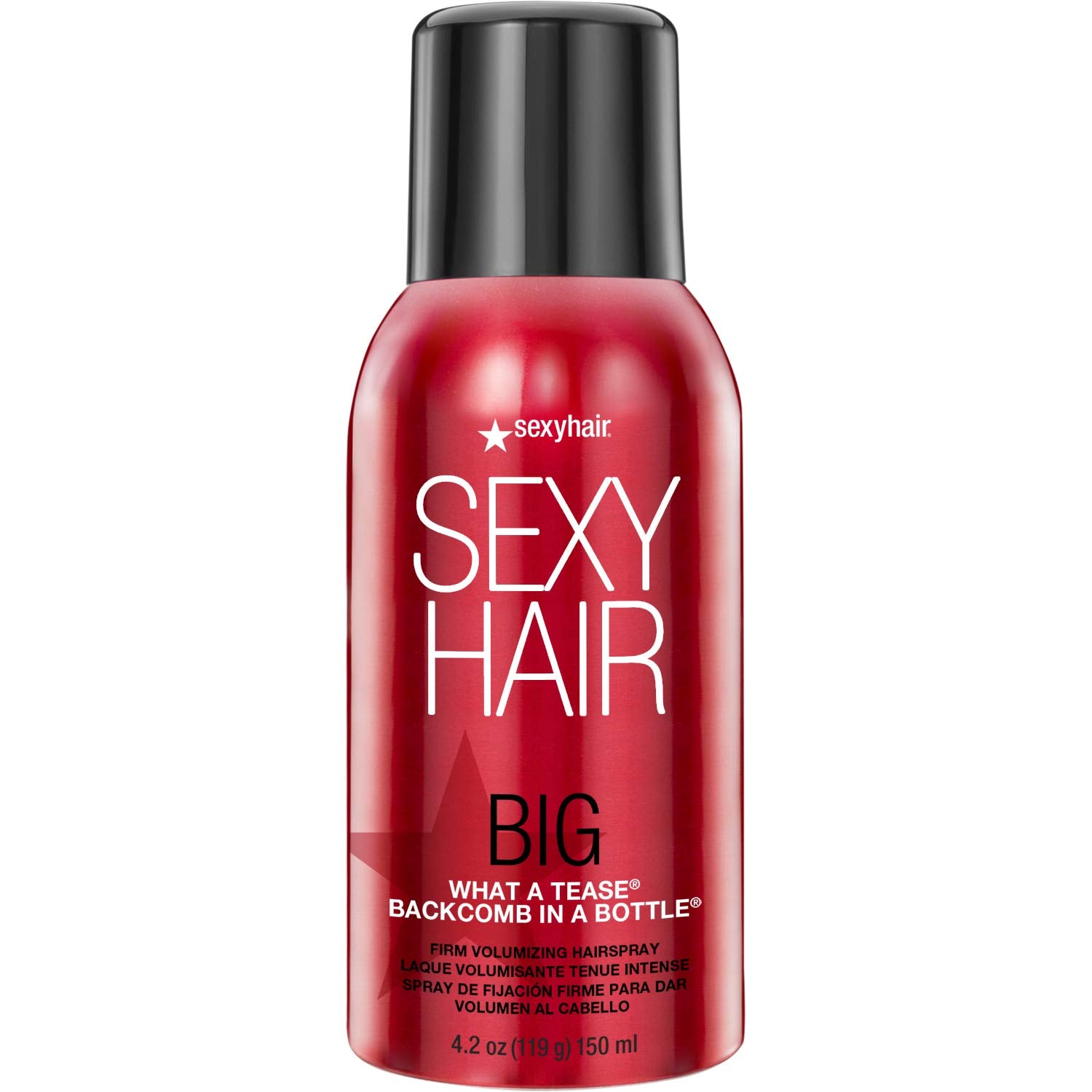 SexyHair Big What A Tease Backcomb in a Bottle Firm Volumizing Hairspray - 4.2 oz  (Buy 3 Get 1 Free Mix & Match)
