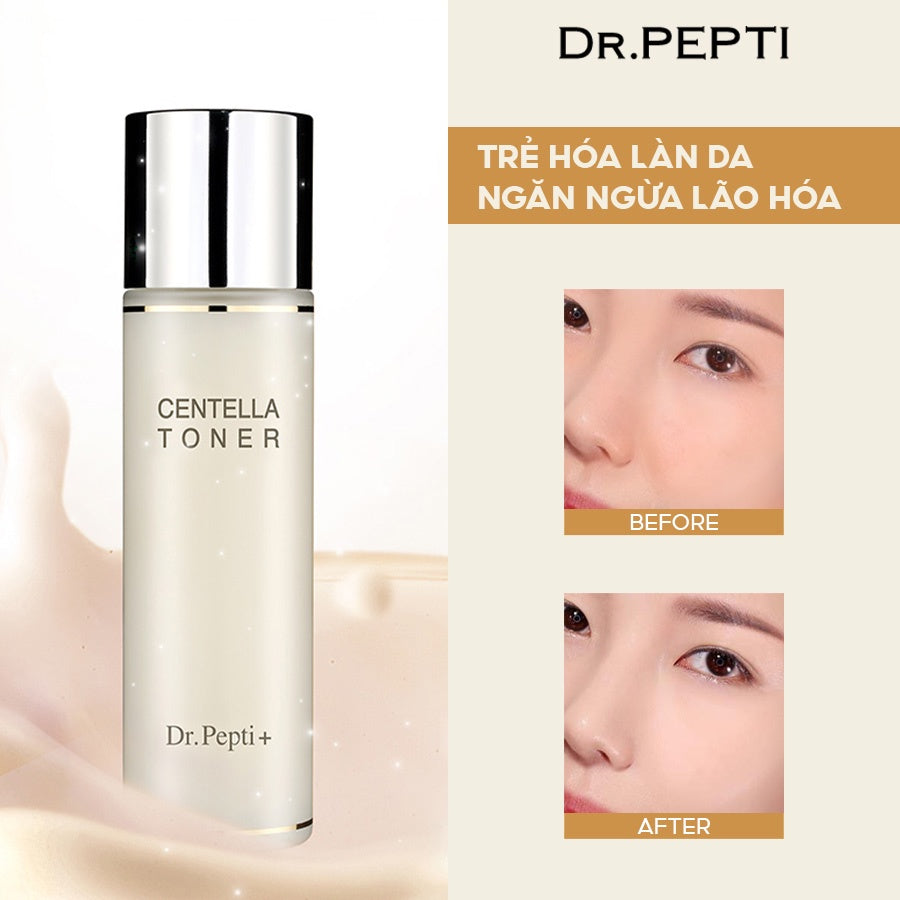 [Dr.Pepti+] Centella Toner 180ml / Sweet Korea Cosmetic SweetCorea / (1HS4) - 180ml Korea