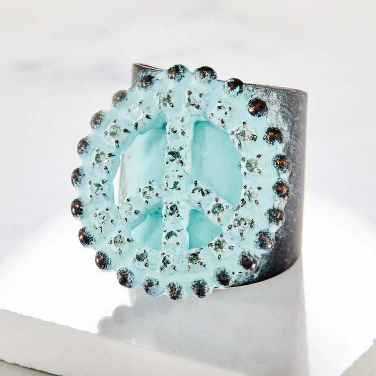 [PRE-ORDER] Tova Peace out Ring - Patinas (Buy 2 Get 1 Free Mix & Match)