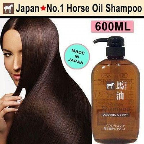 Kumano Scalp Shampoo Horse Oil (Non Silicon) [600ml] Japan