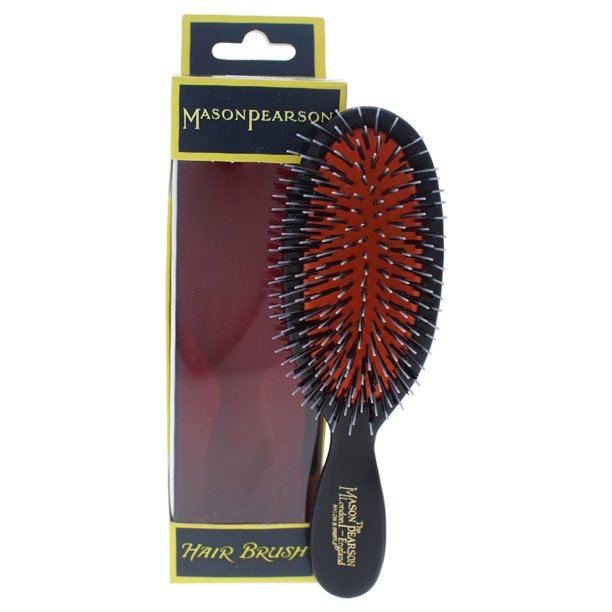 Mason Pearson Pocket Mixture Bristle/Nylon Hair Brush - Dark Ruby [IN-STORE PURCHASE ONLY]