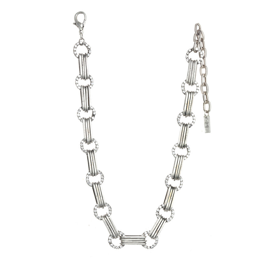 [PRE-ORDER] Tova Allegra Double Necklace in Antique Silver (Buy 2 Get 1 Free Mix & Match)