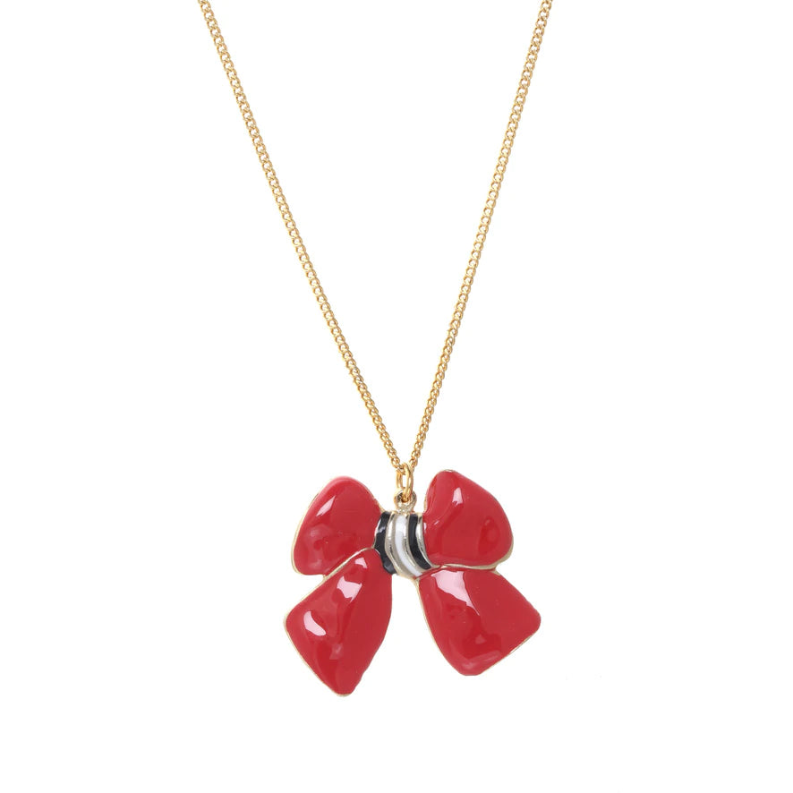 [PRE-ORDER] Tova Pretty little Bow Necklace (Buy 2 Get 1 Free Mix & Match)