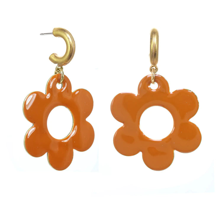 [PRE-ORDER] Tova Dixie Burnt Orange Earrings (Buy 2 Get 1 Free Mix & Match)