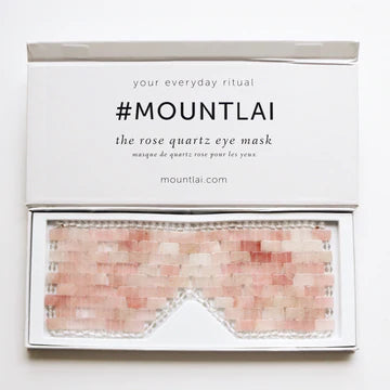 Mount Lai The Rose Quartz Eye Mask